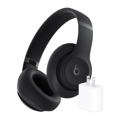 Beats Studio Pro Bluetooth Noise Cancelling Headphones with Apple 20W USB-C Adapter