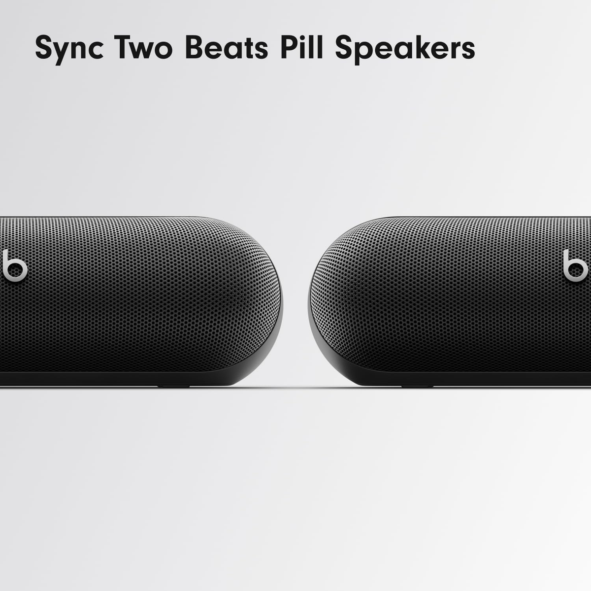 Beats Pill Portable Bluetooth Speaker Matte Black with Apple 20W USB-C Power Adapter
