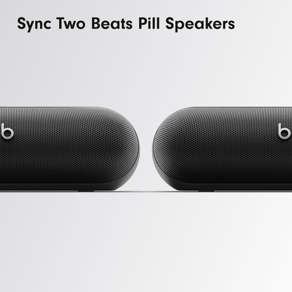 Beats Pill Portable Bluetooth Speaker Matte Black with Apple 20W USB-C Power Adapter