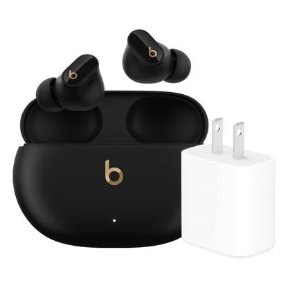 Beats Studio Buds Plus True Wireless Noise Cancelling Earbuds with Apple 20W Adapter