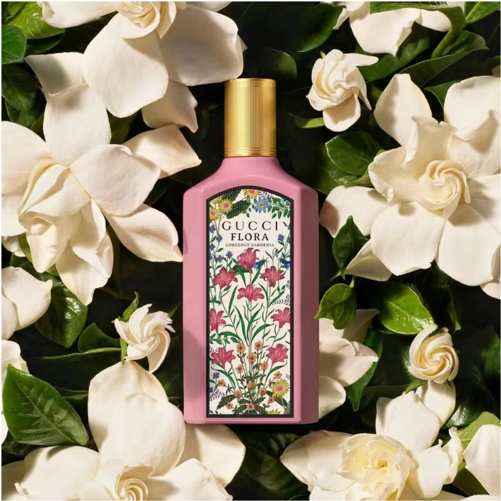 Gucci Flora Gorgeous Gardenia Eau de Parfum Spray for Women 3.3 Oz 100ml