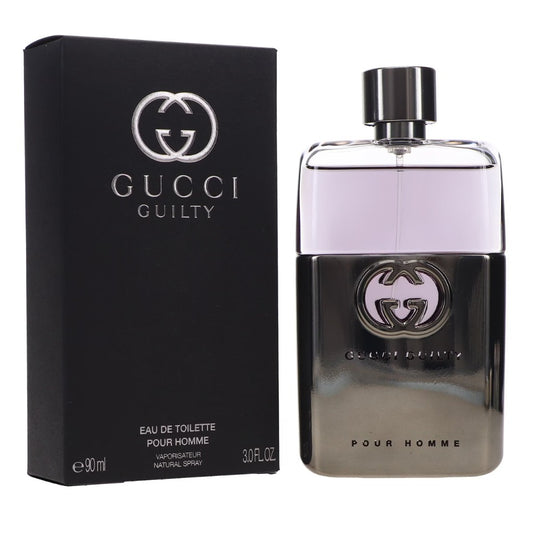 Gucci Guilty Pour Homme Eau de Toilette Spray for Men 3 Fl Oz 90ml